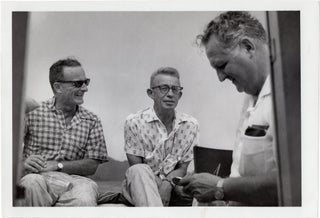 Book #150381] High Noon (Original photograph of Fred Zinnemann and Emmett Emerson on the set of...
