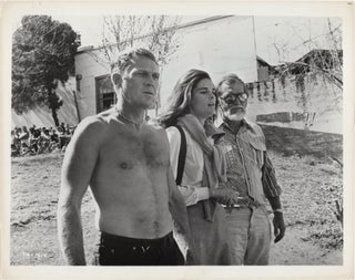 Book #150387] The Getaway (Original photograph of Sam Peckinpah, Steve McQueen, and Ali McGraw on...