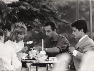 Book #150414] L'Eclisse (Original photograph from the set of the 1962 film). Michelangelo...