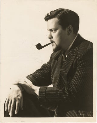 Book #150429] Original portrait photograph of Orson Welles, circa 1939. Orson Welles, subject