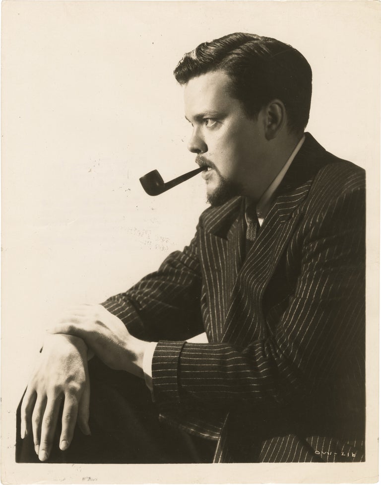 Book #150429] Original portrait photograph of Orson Welles, circa 1939. Orson Welles, subject