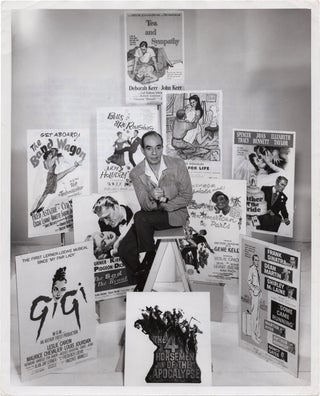 Book #150436] Original publicity photograph of Vincente Minnelli, circa 1961. Vincente Minnelli,...
