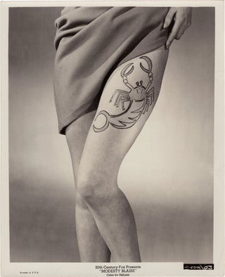 Book #150448] Modesty Blaise (Original photograph from the 1966 film). Joseph Losey, Evan Jones,...