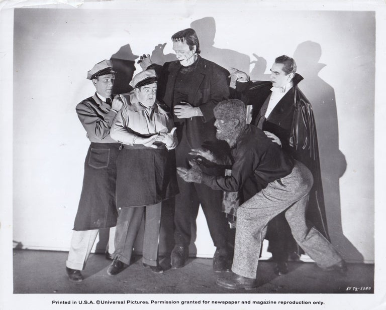 Book #150473] Abbott and Costello Meet Frankenstein (Original publicity photograph from the 1948...