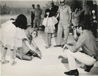 Book #150474] Barbarella (Original photograph of Jane Fonda and Roger Vadim from the set of the...