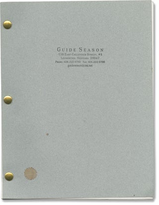 Book #150509] Guide Season (Original screenplay for the 2002 television movie). Jodie Markell...