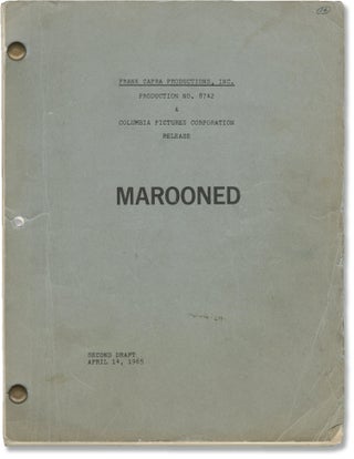Book #150580] Marooned (Original screenplay for an unproduced film, 1965). Frank Capra, Walter...