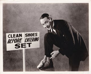 Book #150590] So This Is Paris (Original publicity photograph of actor Monte Blue on the set of...