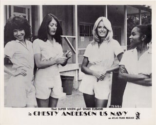 Book #150602] Chesty Anderson, U.S. Navy (Collection of eight original photographs from the 1976...