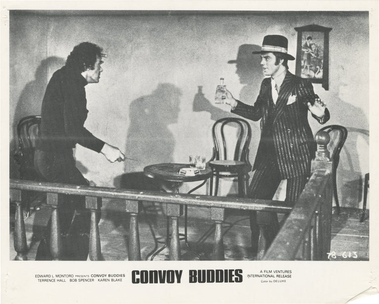 Book #150616] Convoy Buddies (Four original photographs from the 1975 film). Giuliano Carnimeo,...
