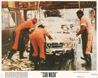 Book #150675] Car Wash (Complete set of eight original color photographs for the 1976 film)....
