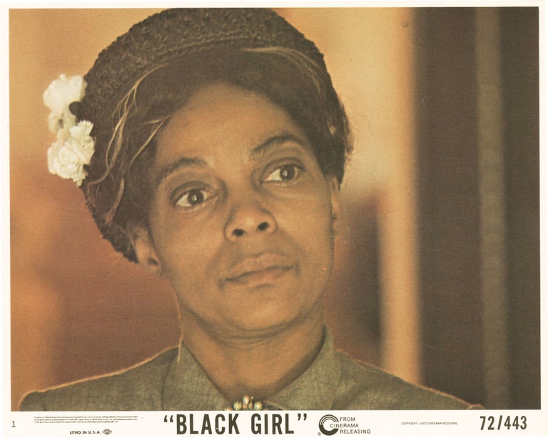 Book #150707] Black Girl (Complete set of eight original color photographs from the 1972 film)....