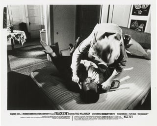 Book #150708] Black Eye (Collection of nine original photographs from the 1974 film). Jack...