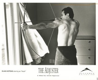 Book #150744] The Adjuster (Collection of three original photographs from the 1991 film). Atom...