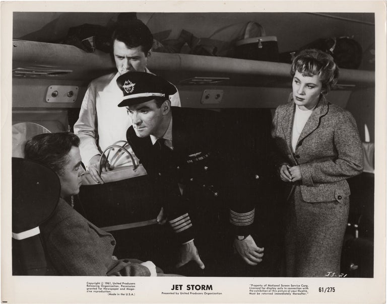 Book #150847] Jet Storm (Original photograph from the 1959 film). Cy Endfield, Sigmund Miller,...