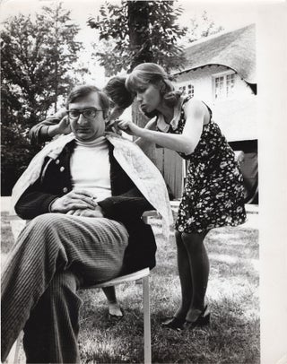 Book #150872] Original photograph of Claude Chabrol and Stephane Audran, circa 1968. Claude...