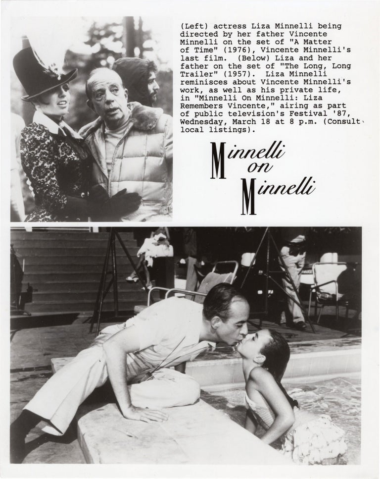 [Book #150893] Minnelli on Minnelli: Liza Remembers Vincente. Liza Minnelli, Vincente Minnelli, Richard Schickel, starring, screenwriter director.