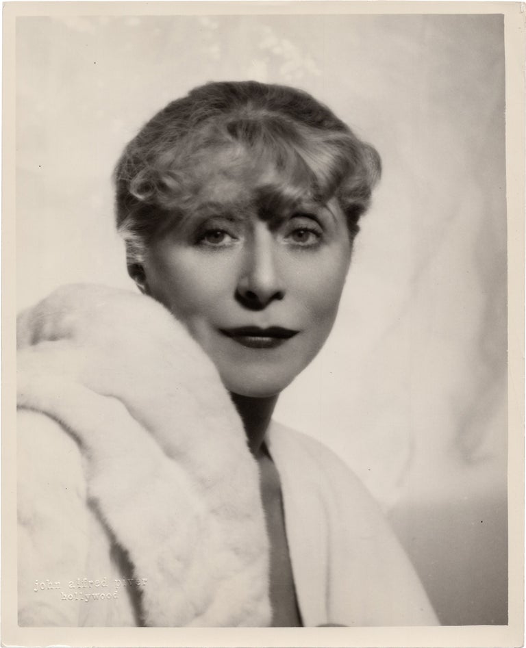 Book #150925] The Distaff Side (Original publicity portrait photograph of Blanche Yurka from the...