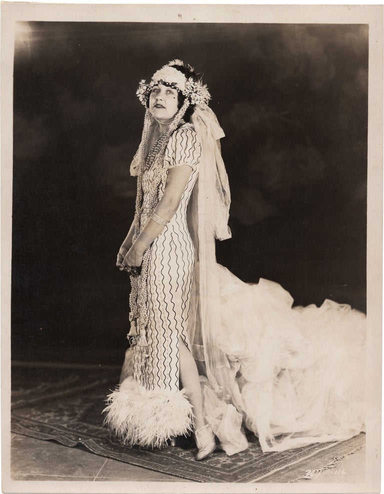 [Book #150960] Original photograph of Gertrude Short, circa 1920s. Gertrude Short, subject.