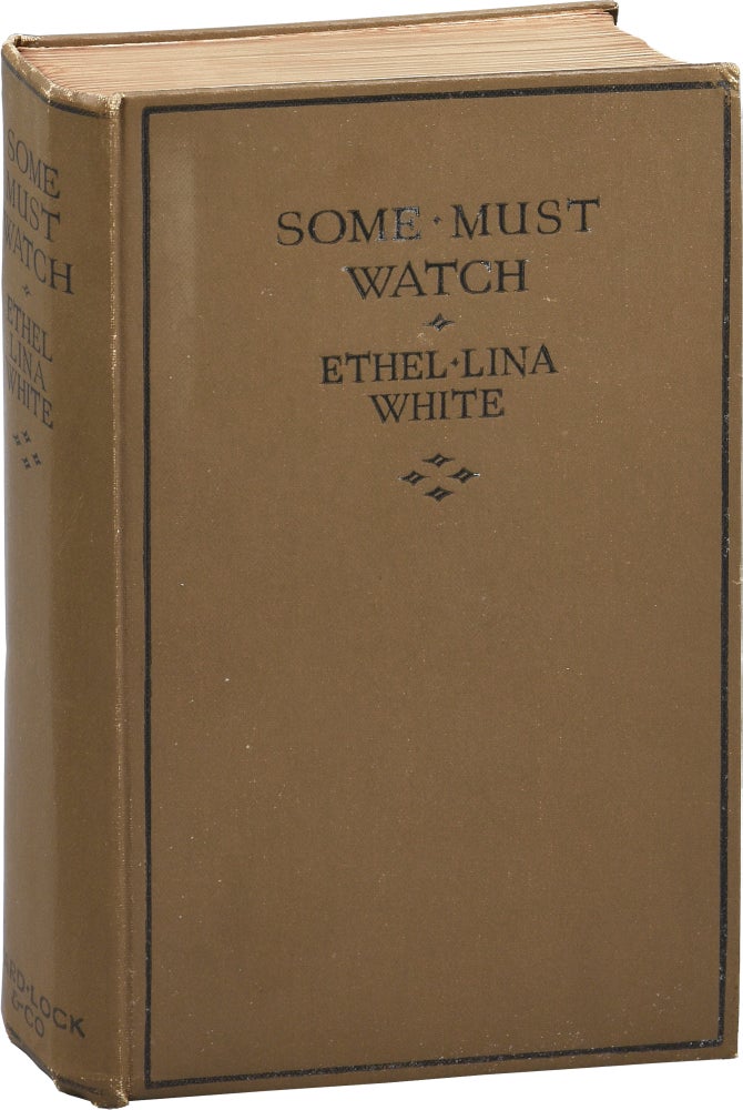 Book #151030] Some Must Watch (First UK Edition). Ethel Lina White