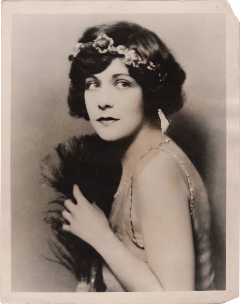 [Book #151031] Original publicity photograph of Virginia Valli, circa 1920s. Virginia Valli, subject.