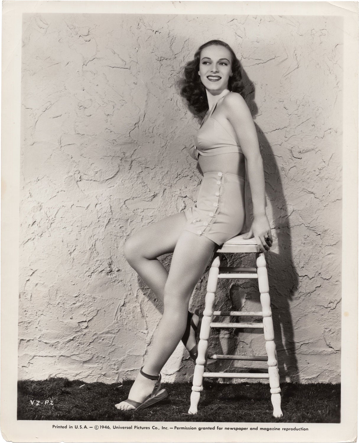 Vintage publicity photograph of Vera Zorina, 1946 by Vera Zorina, subject  on Royal Books