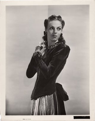 Book #151035] Original photograph of Vera Zorina, circa 1940s. Vera Zorina, Marcus Blechman,...