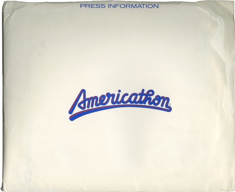 Book #151046] Americathon (Original press kit for the 1979 film). Neal Israel, Phil Proctor,...
