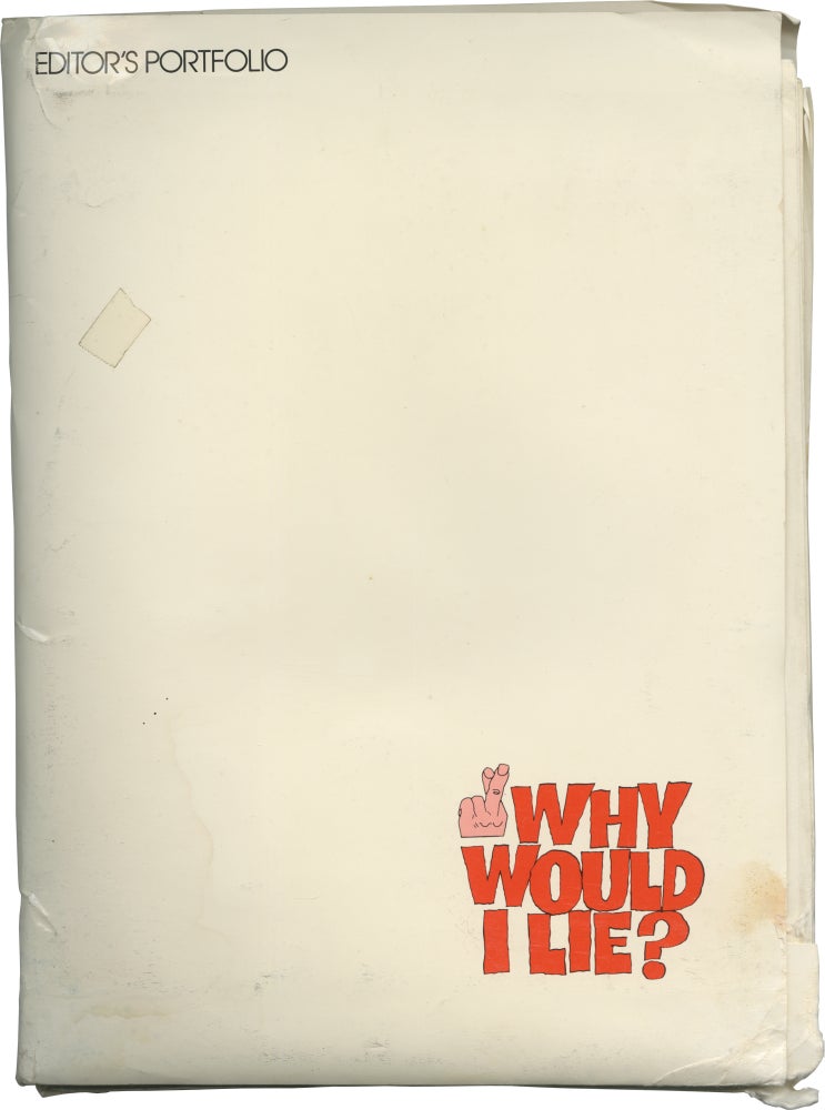 Book #151061] Why Would I Lie? (Original press kit for the 1980 film). Lisa Eichhorn Treat...