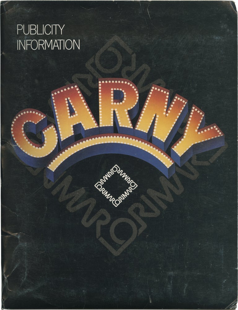 Book #151062] Carny (Original press kit for the 1980 film). Jodie Foster Gary Busey, Meg Foster,...