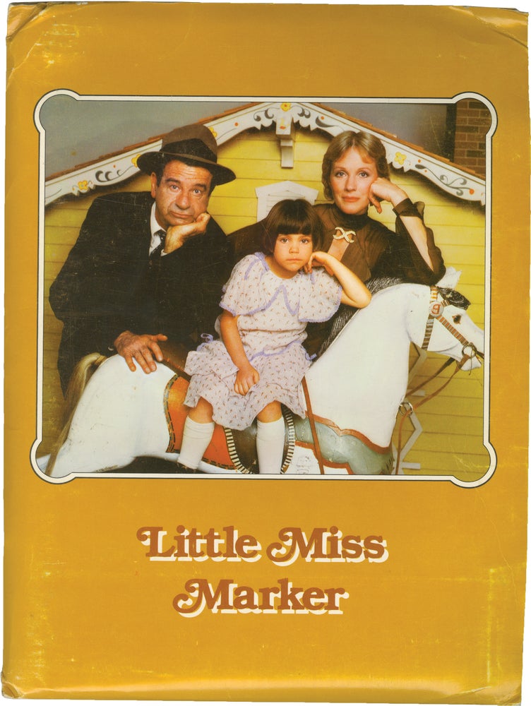 [Book #151112] Little Miss Marker. Julie Andrews Walter Matthau, Lee Grant, Bob Newhart, Tony Curtis, Walter Bernstein, Damon Runyon, starring, screenwriter director, screenwriter.