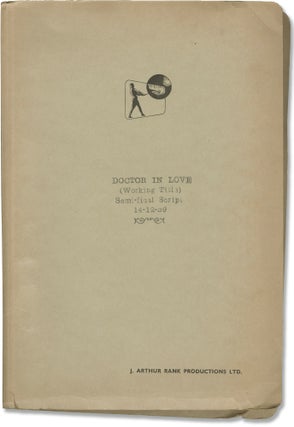 Book #151138] Doctor in Love (Original screenplay for the 1960 film). Ralph Thomas, Richard...