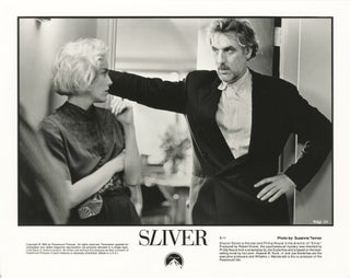 Book #151168] Sliver (Original photograph of Sharon Stone and director Phillip Noyce from the set...