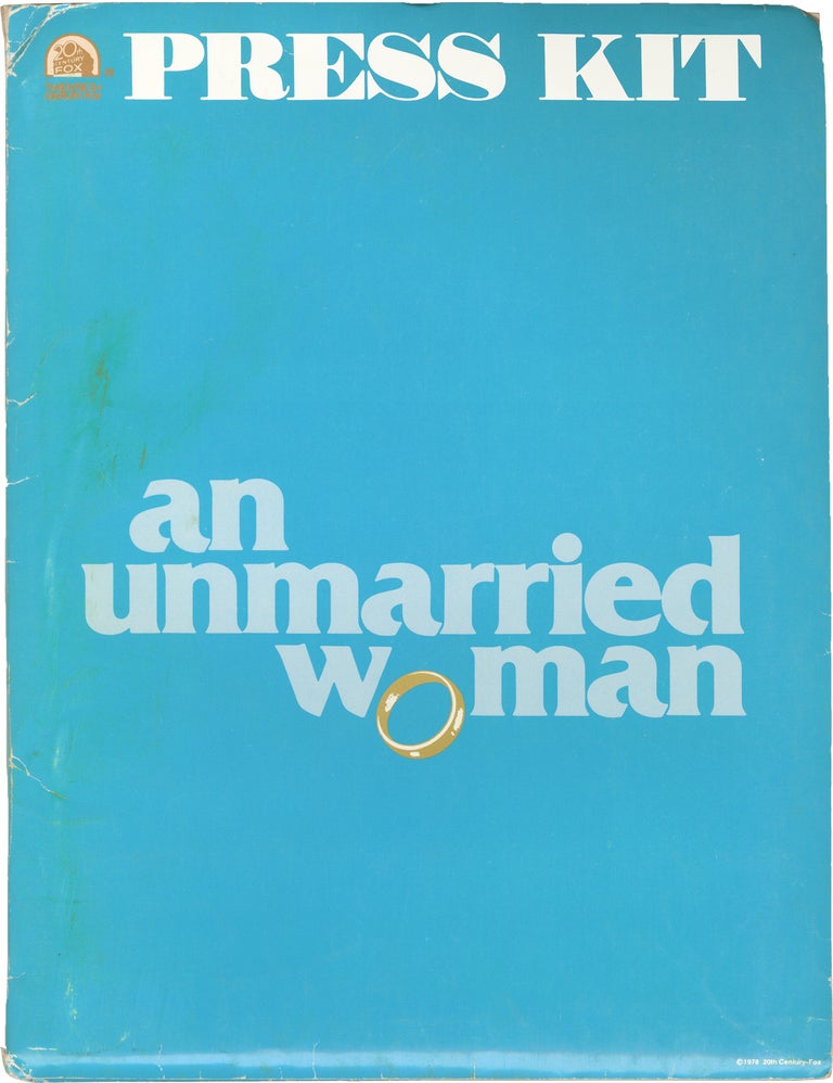 [Book #151181] An Unmarried Woman. Paul Mazursky, Alan Bates Jill Clayburgh, Cliff Gorman, Michael Murphy, screenwriter director, starring.