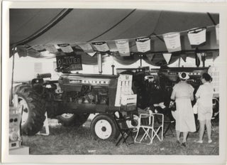 Archive of 12 vernacular photographs of a tractor pull at the Boone County Fair in Indianapolis, circa 1964