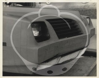 Archive of ten vintage photographs of a full-size clay model Pontiac, circa 1970s