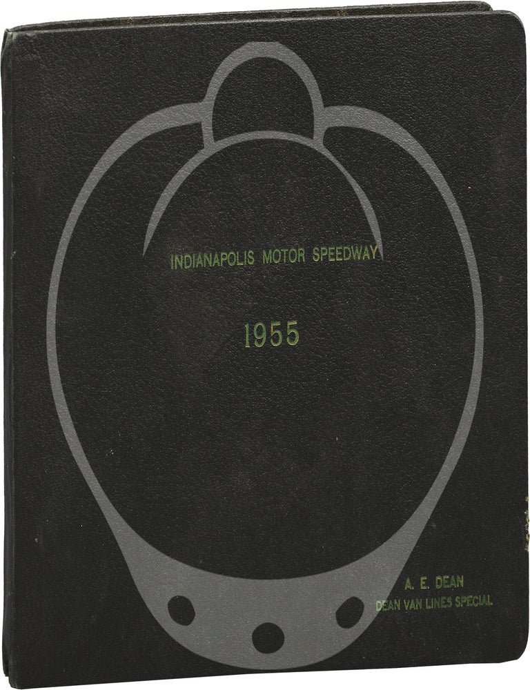 Archive of two photo albums documenting Dean Van Lines racing team at the Indianapolis 500, 1955-1956