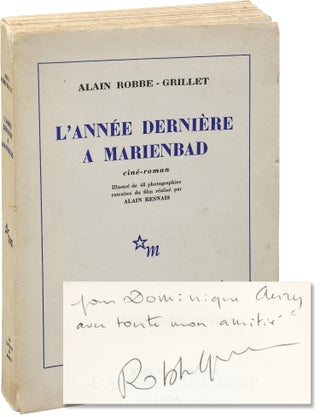 Book #151474] L'Annee Derniere en Marienbad [Last Year at Marienbad] (First Edition, inscribed by...