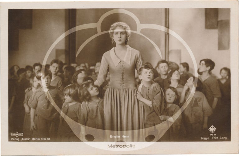 Collection of nine original UFA postcards from "Metropolis" and "Faust"