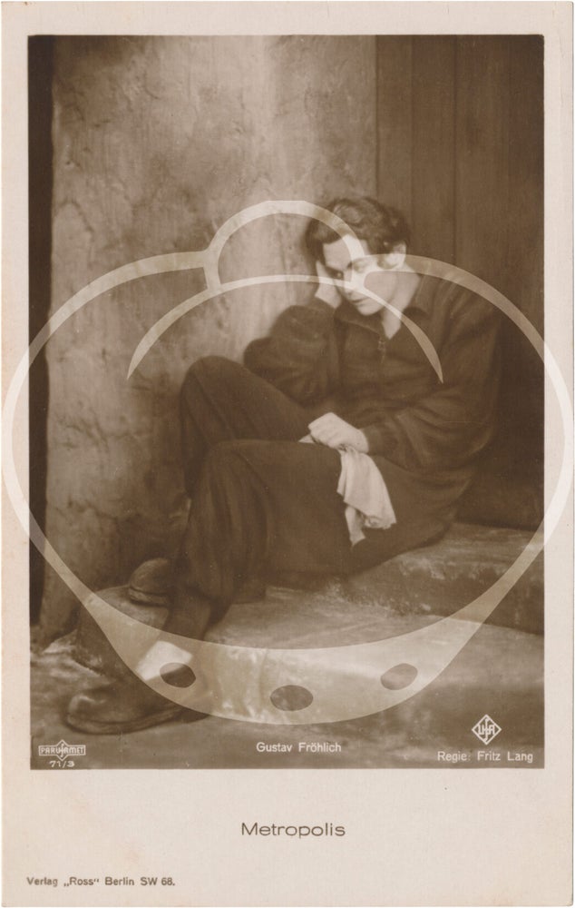 Collection of nine original UFA postcards from "Metropolis" and "Faust"