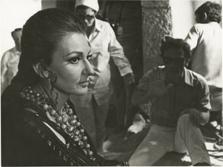 Book #151548] Medea (Two original photographs of Pier Paolo Pasolini and Maria Callas from the...