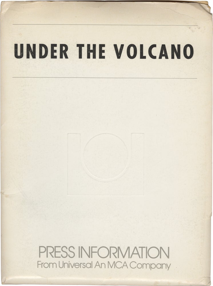 [Book #151603] Under the Volcano. John Huston, Malcolm Lowry, Guy Gallo, Jacqueline Bisset Albert Finey, Anthony Andrews, director, novel, screenwriter, starring.