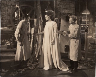 Book #151616] Bride of Frankenstein (Original photograph of Valerie Hobson, Colin Clive, and...