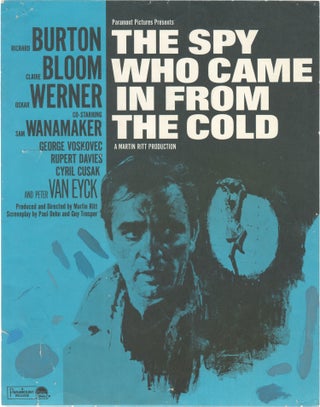 Book #151618] The Spy Who Came In from the Cold (Original press kit from the 1965 film). Martin...