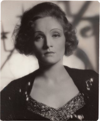 Book #151650] Original photograph of Marlene Dietrich, circa 1930s. Marlene Dietrich, Eugene...
