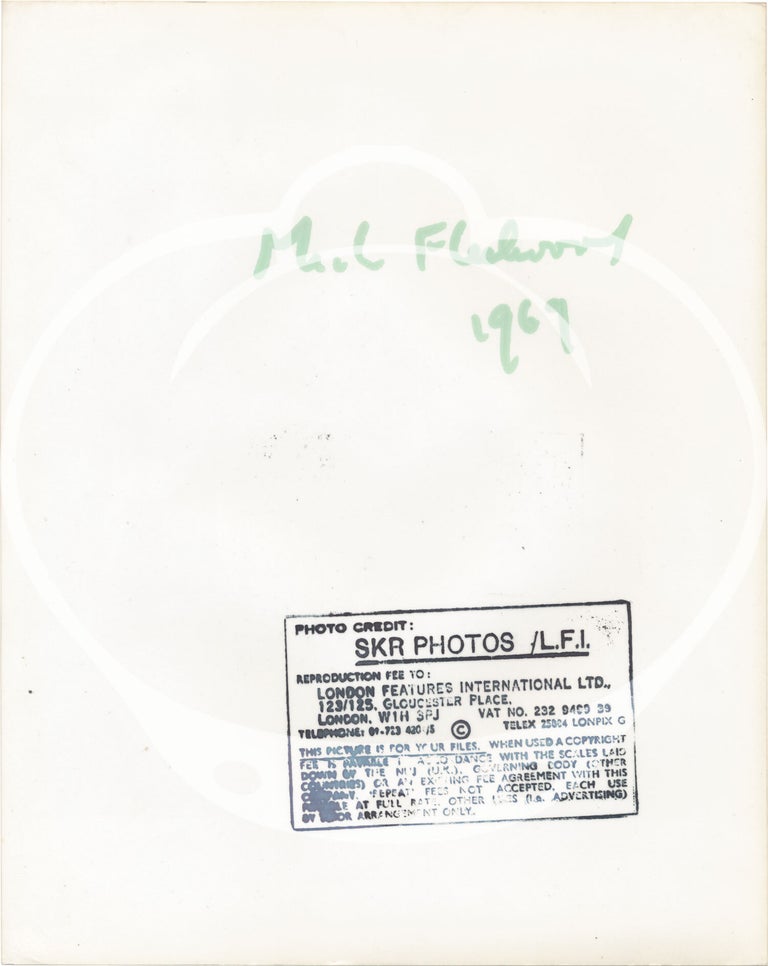 Three original photographs of Mick Fleetwood, 1969-1971