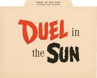 Book #151733] Duel in the Sun (Promotional folder for the 1946 film). King Vidor, Dmitri Tomkin,...
