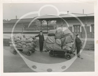 Collection of 17 original photographs from a promotional film about the British General Post Office