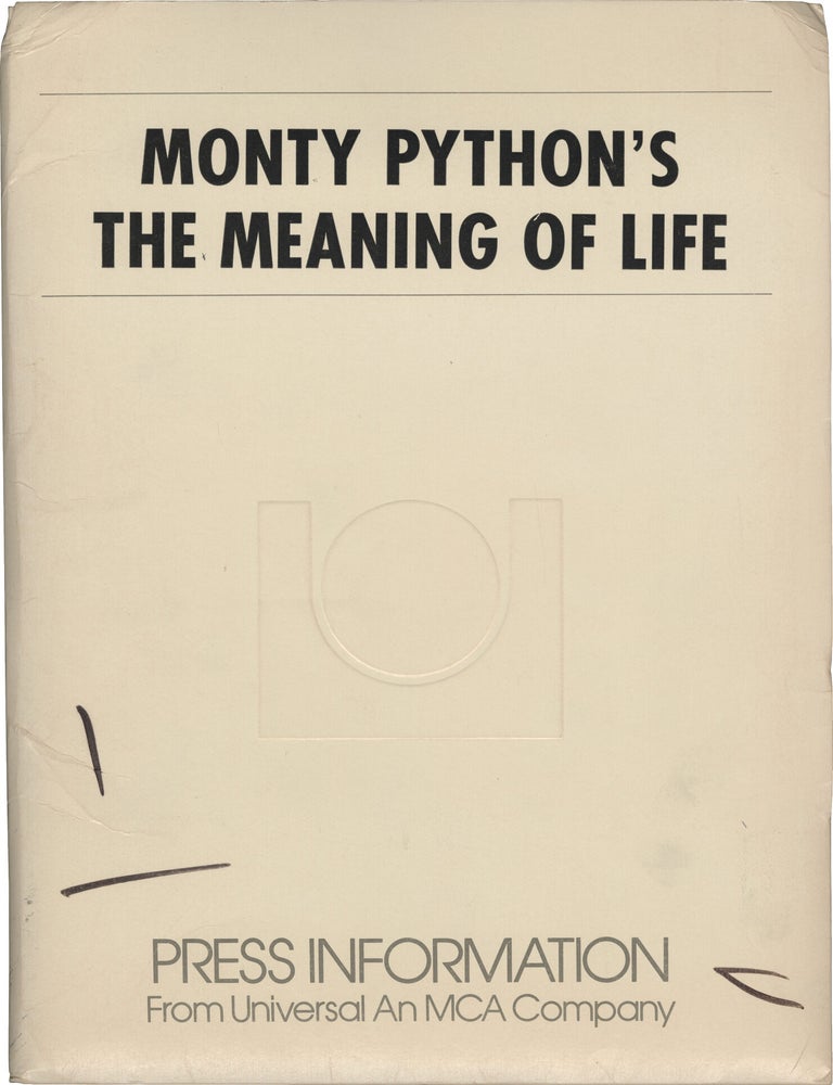 Book #151907] Monty Python's The Meaning of Life (Original press kit for the 1983 film)....