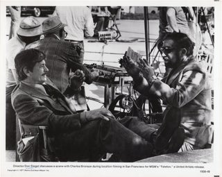 Book #151937] Telefon (Original photograph of Charles Bronson and Don Siegel from the set of the...